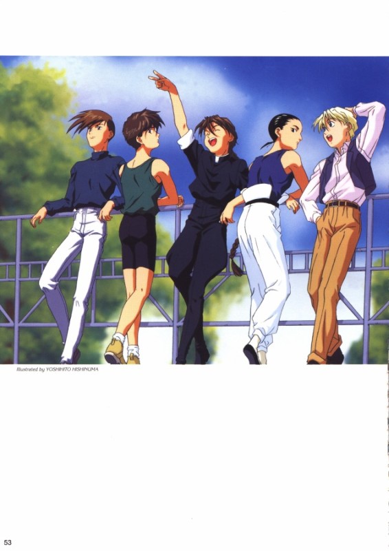 Otaku Gallery  / Art Books / Gundam Wing - Memorials II (The Legend Of Forever) / 054.jpg